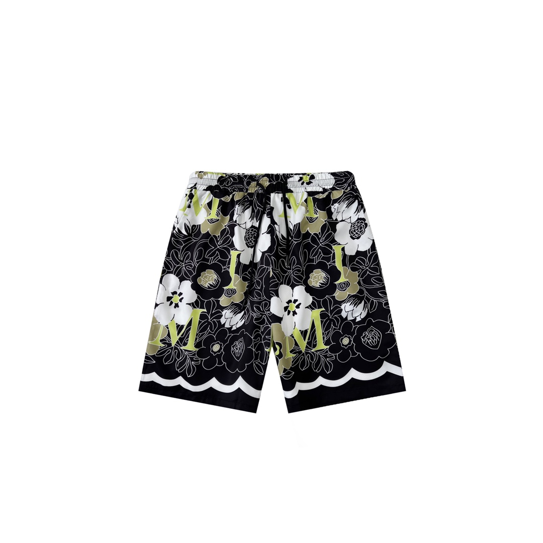 Amiri Flower Shorts - EUR FASHION