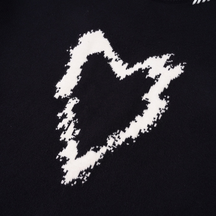 Saint Laurent Heart Sweater - EUR FASHION