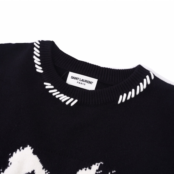 Saint Laurent Heart Sweater - EUR FASHION