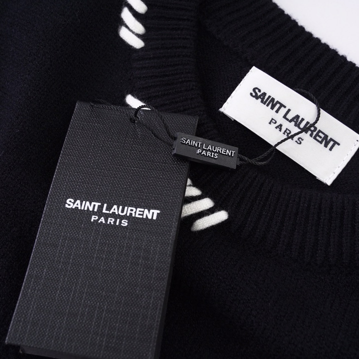 Saint Laurent Heart Sweater - EUR FASHION