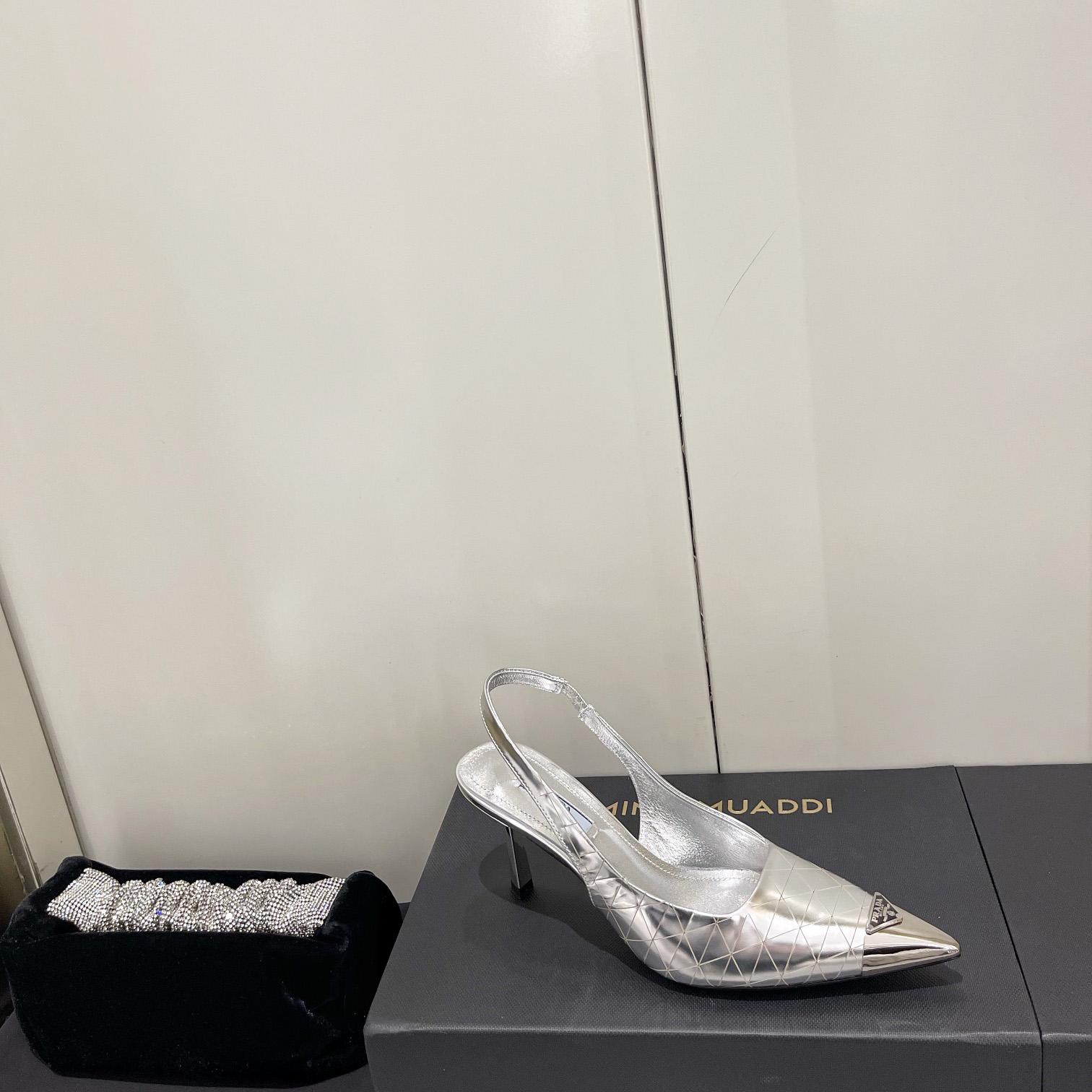 Prada 75mm Slingback Pump - EUR FASHION