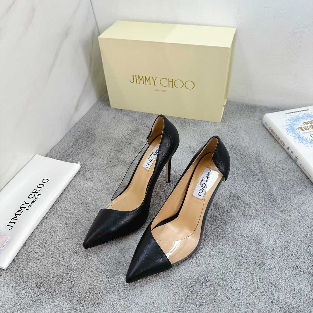 Jimmy Choo Leathre Cass Pumps   105mm - EUR FASHION