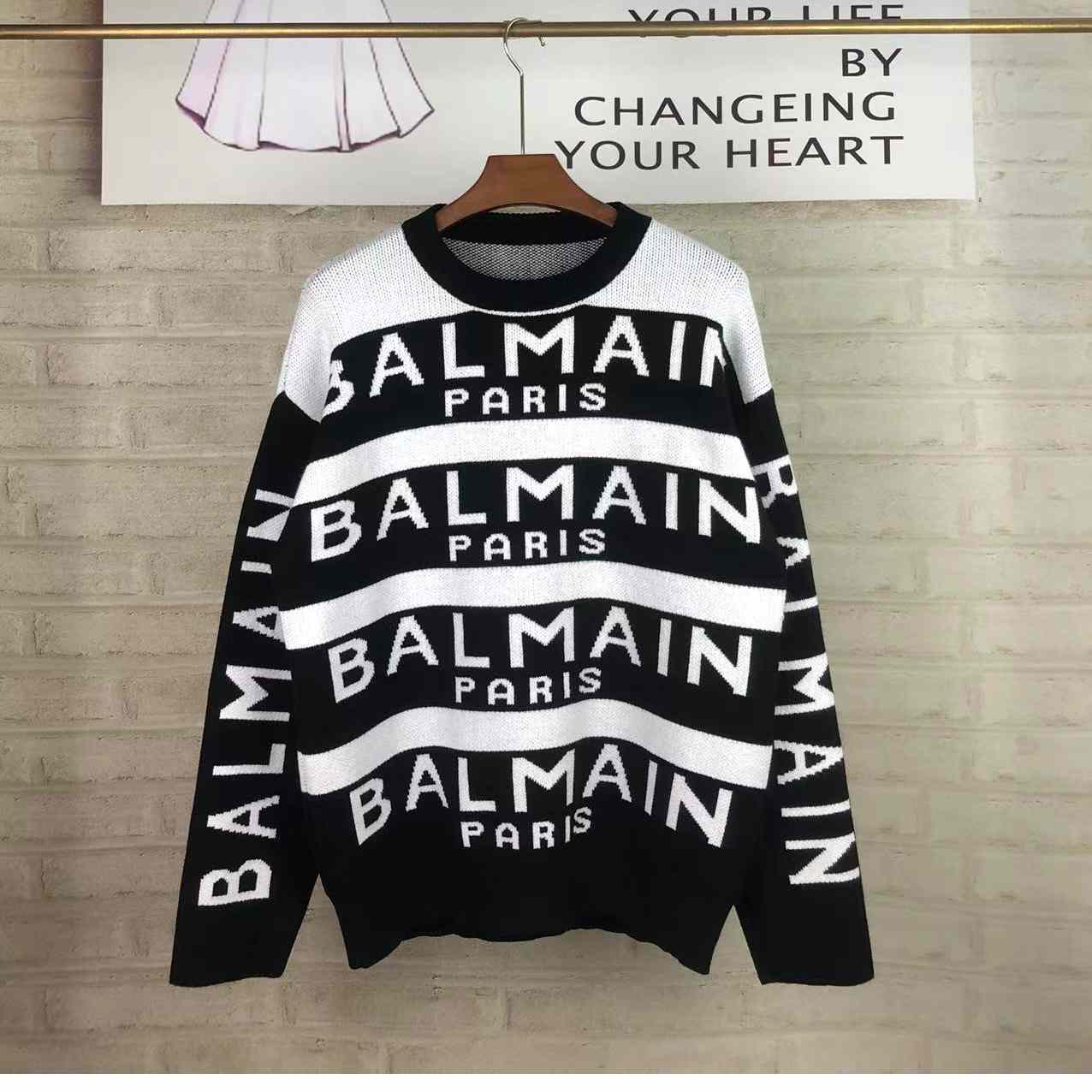 Balmain Wool-blend Crew-neck Sweater - EUR FASHION