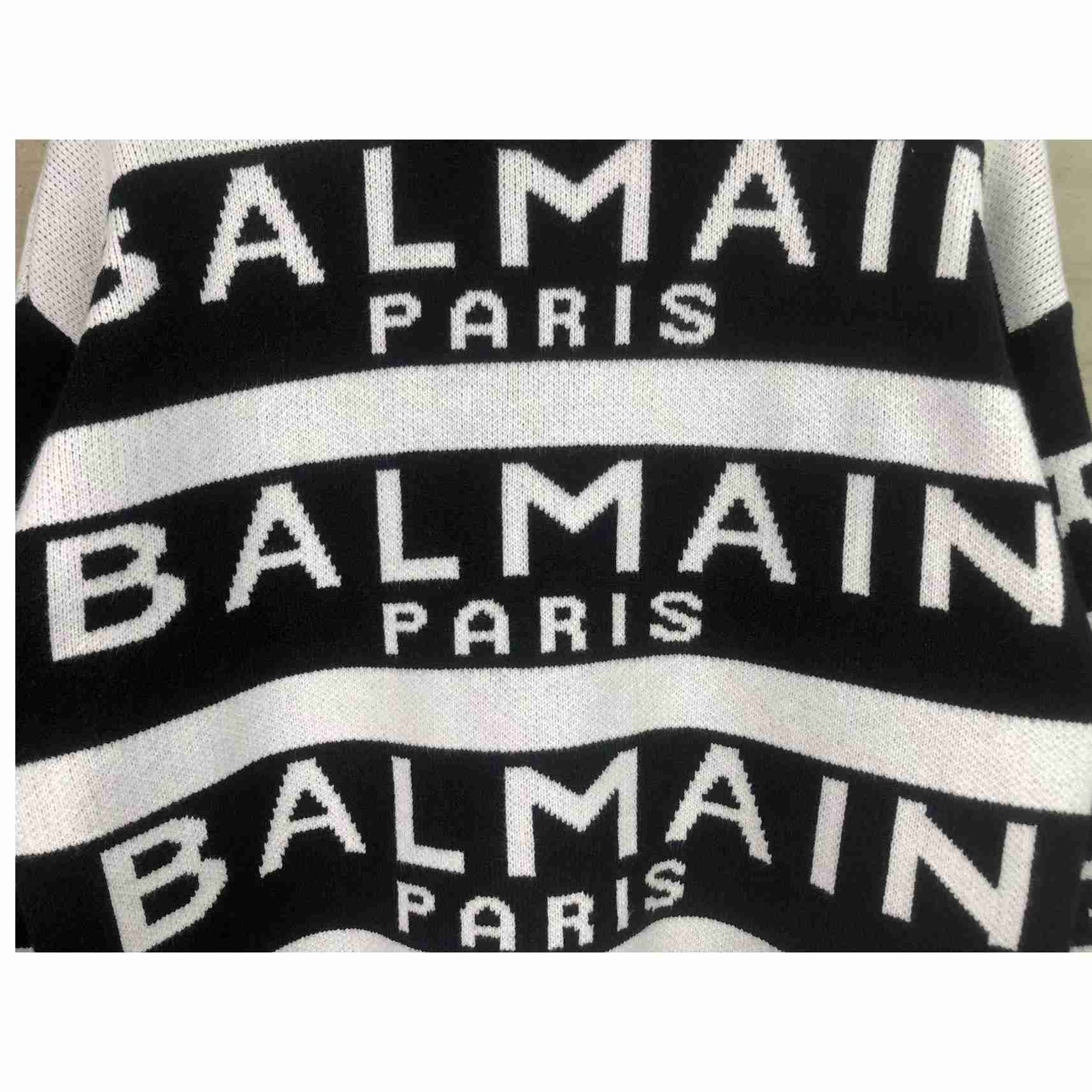 Balmain Wool-blend Crew-neck Sweater - EUR FASHION