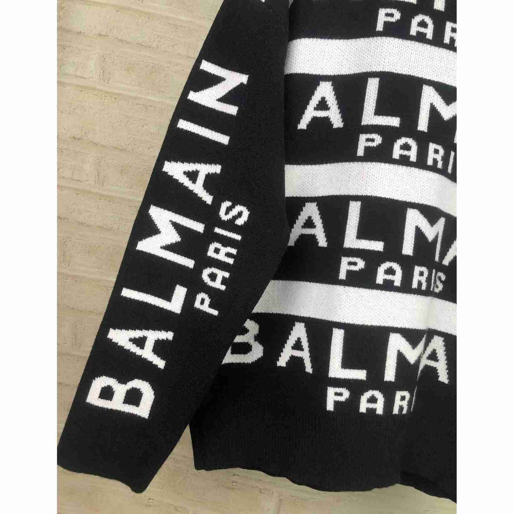 Balmain Wool-blend Crew-neck Sweater - EUR FASHION