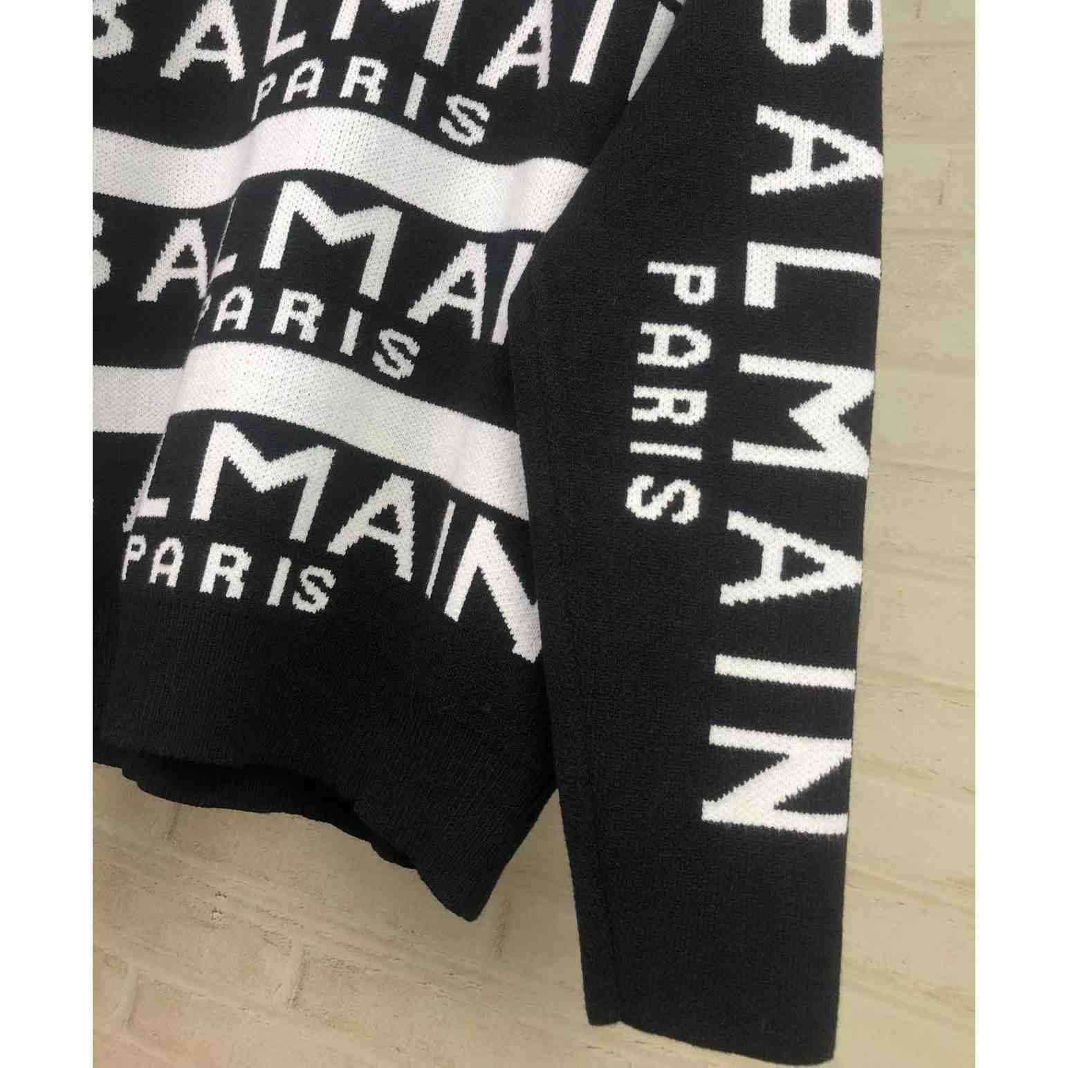 Balmain Wool-blend Crew-neck Sweater - EUR FASHION