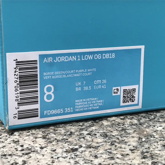 Air jordan1 Low 0G 