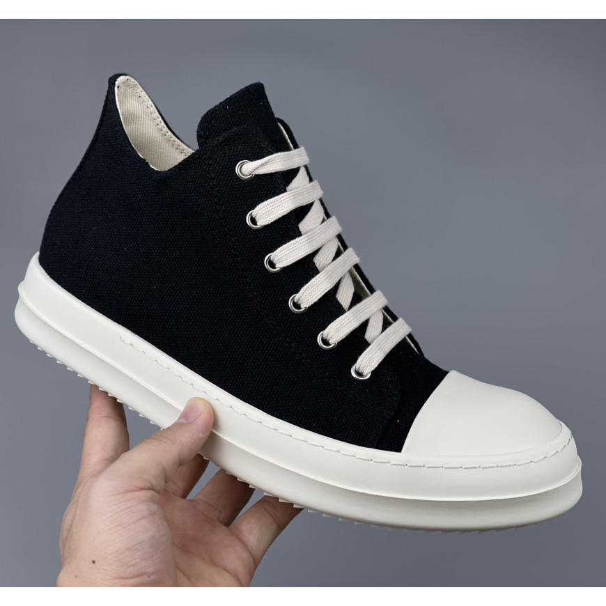 Rick Owens Drkshdw Low Top Ramones Sneakers - EUR FASHION