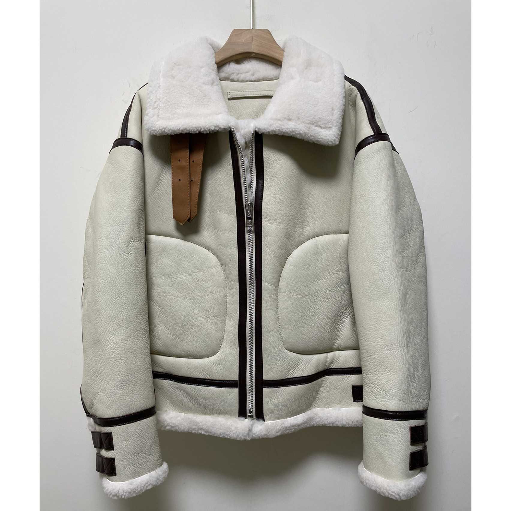 Loewe Aviator Jacket In Shearling - EUR FASHION