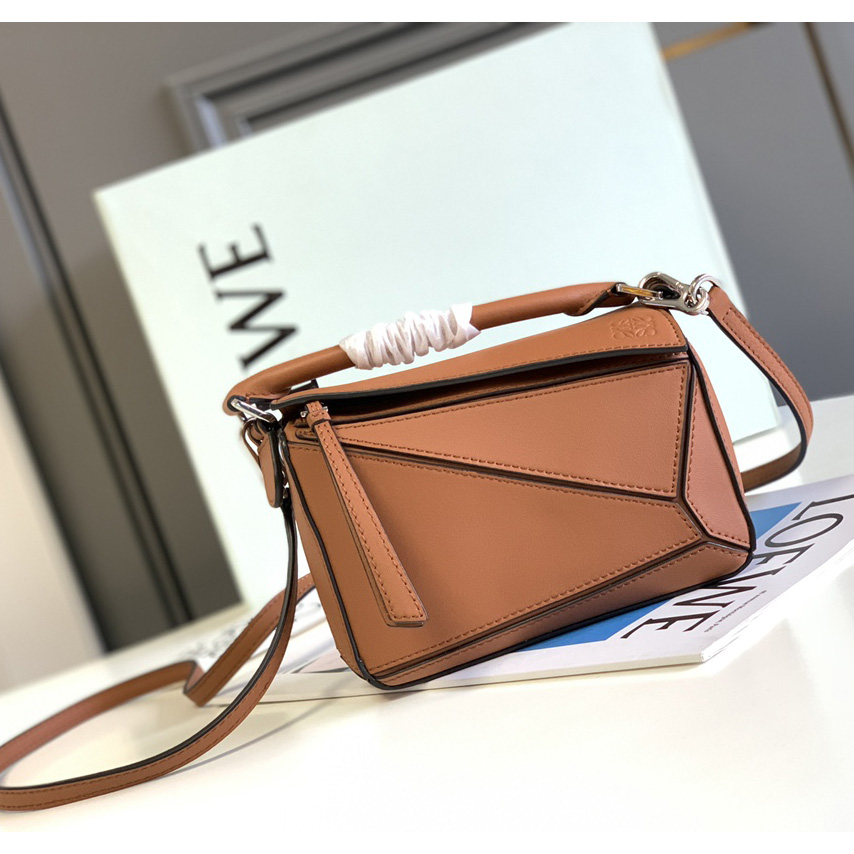 Loewe Mini Puzzle Bag In Classic Calfskin - EUR FASHION