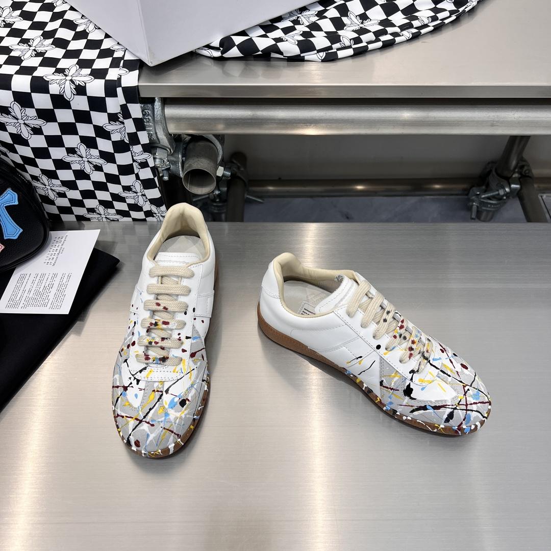 Maison Margiela Paint Replica Sneakers - EUR FASHION