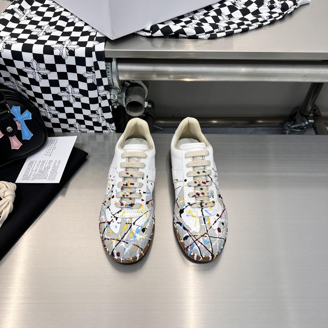 Maison Margiela Paint Replica Sneakers - EUR FASHION