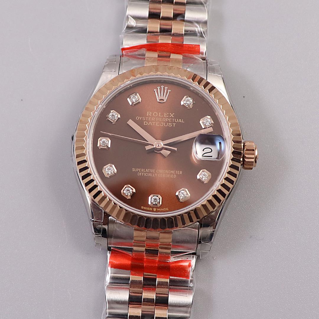 Rolex Datejust Oyster 31 mm Watch - EUR FASHION