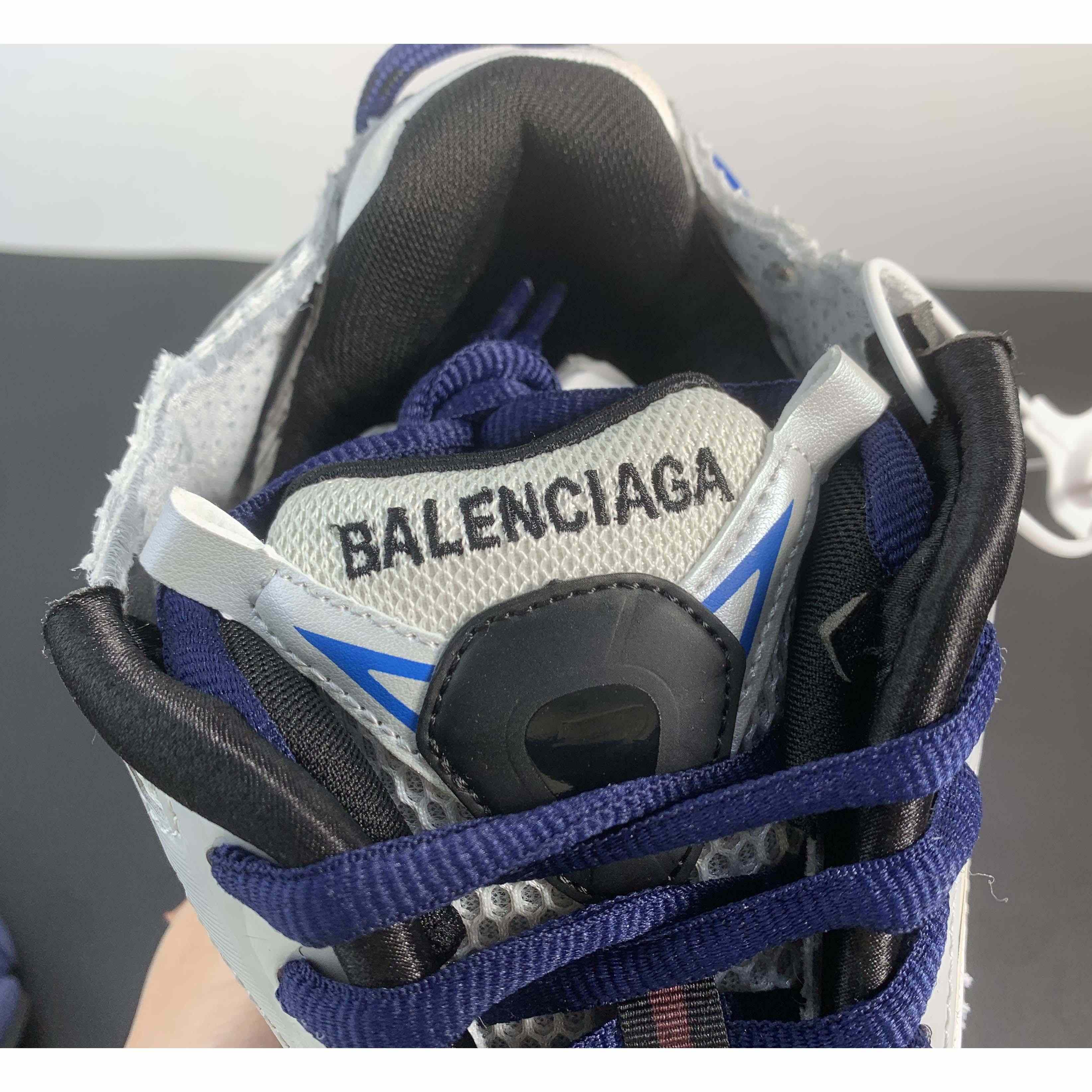 Balenciaga Runner Graffiti Sneaker In Blue - EUR FASHION