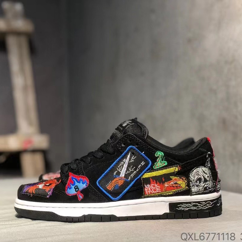 Nike SB x Neckface Dunk Low Pro Shoes     DO2326-001 - EUR FASHION