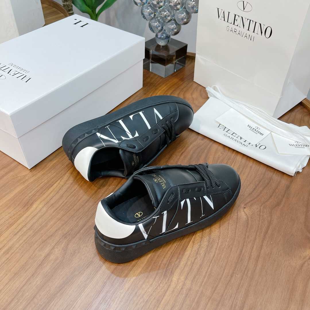 Valenti Open Sneaker With VLTN Print - EUR FASHION