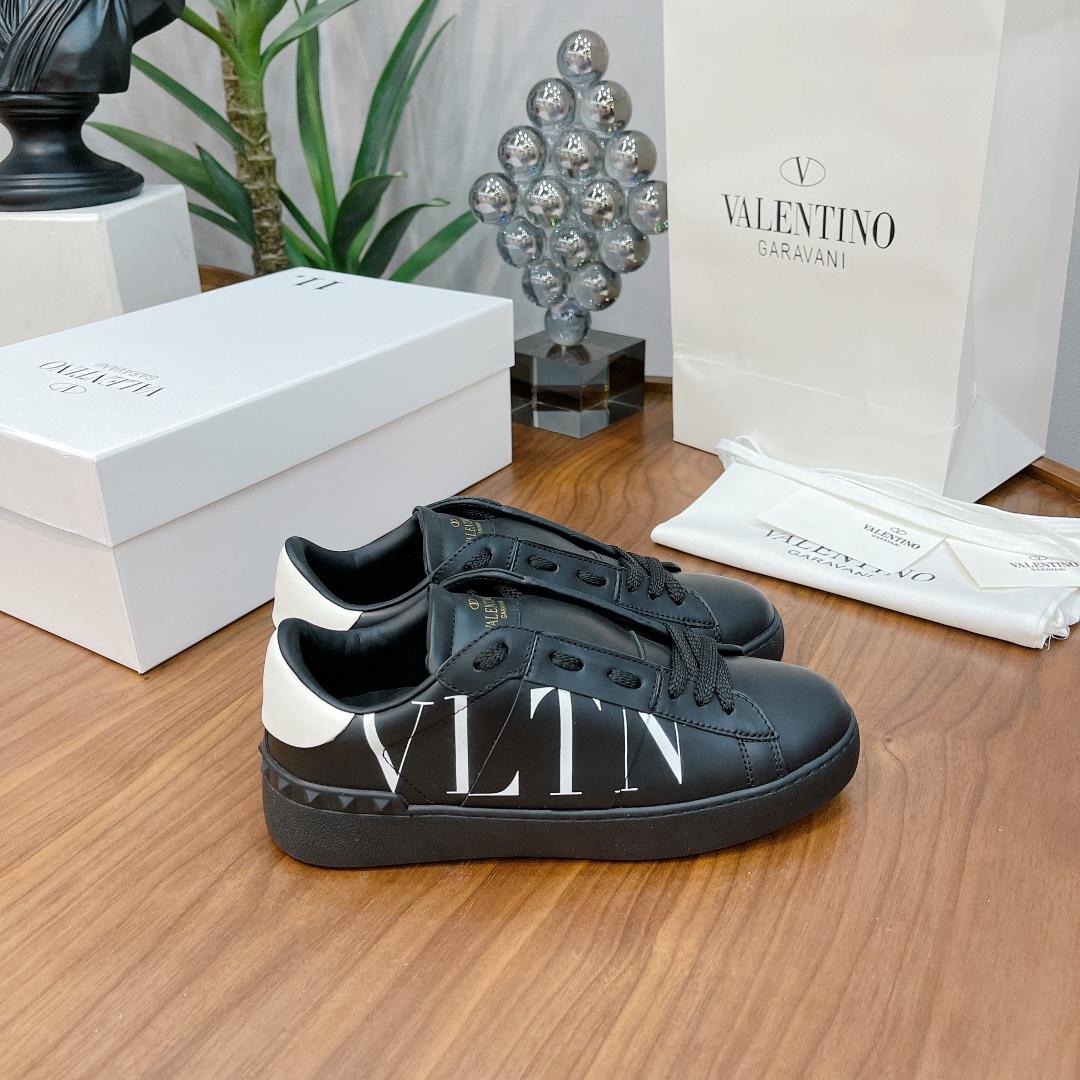 Valenti Open Sneaker With VLTN Print - EUR FASHION