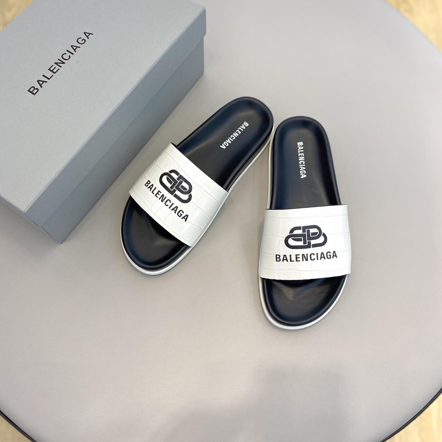 Balenciaga Pool Slide Sandal  - EUR FASHION