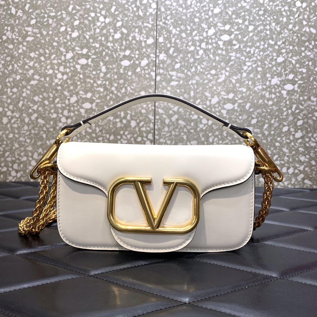 Valenti Locò Small Shoulder Bag In Calfskin - EUR FASHION