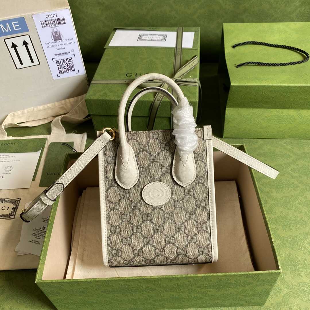 Gucci Mini Tote Bag With Interlocking G(16*20*7cm) - EUR FASHION