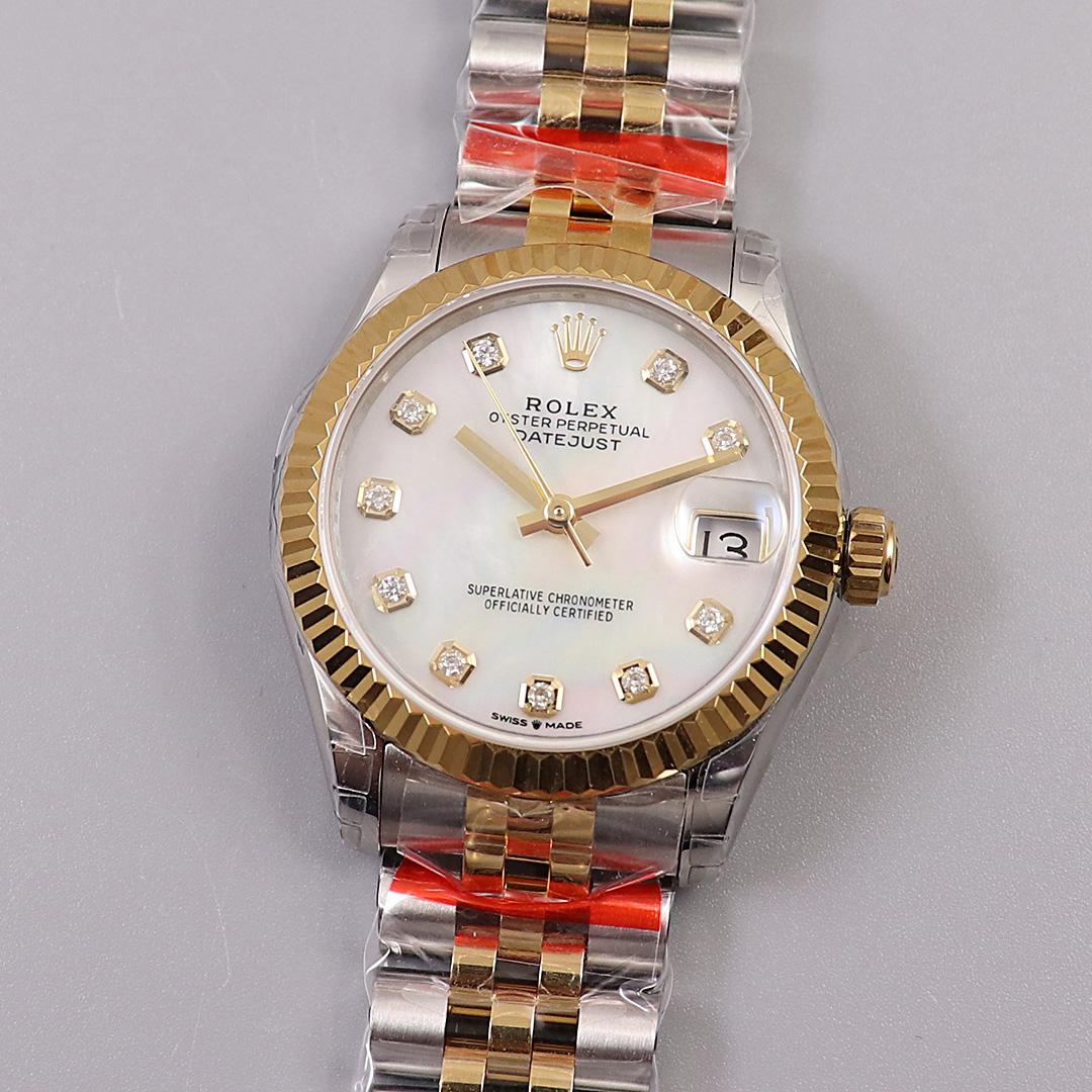 Rolex Datejust Oyster 31 mm Watch - EUR FASHION