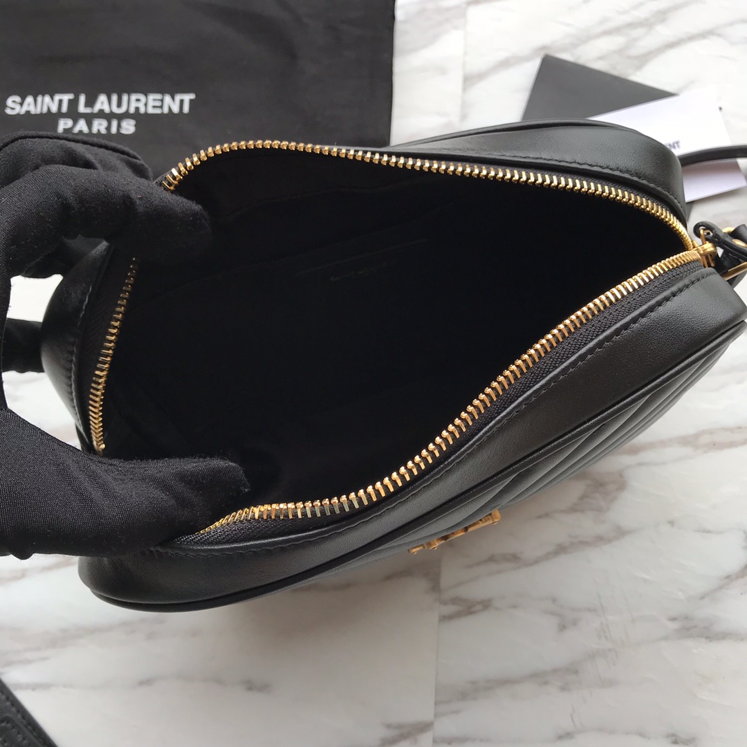 Saint Laurent Lou Matelassé Leather Camera Bag(23x16x6cm) - EUR FASHION