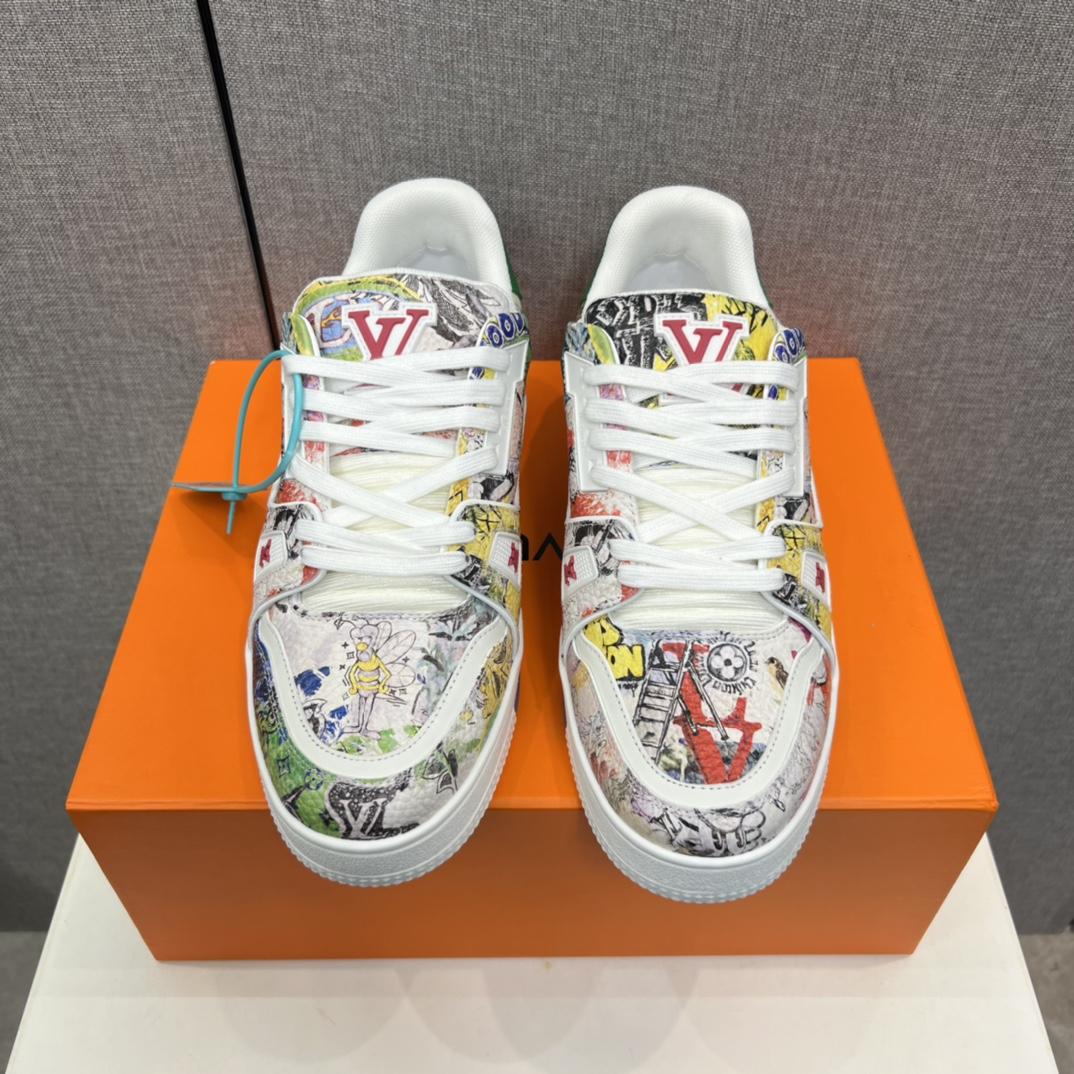 Louis Vuitton LV Trainer Sneaker     - EUR FASHION