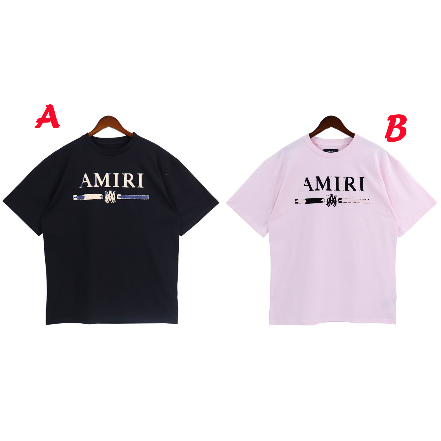 Amiri M.A. Bar Applique Tee - EUR FASHION