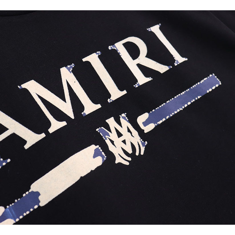 Amiri M.A. Bar Applique Tee - EUR FASHION