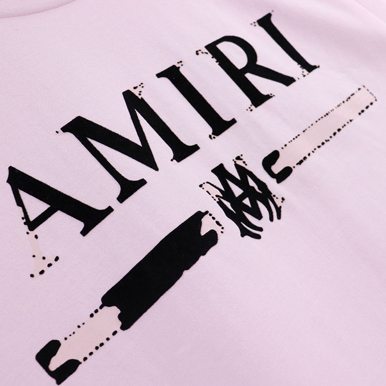 Amiri M.A. Bar Applique Tee - EUR FASHION