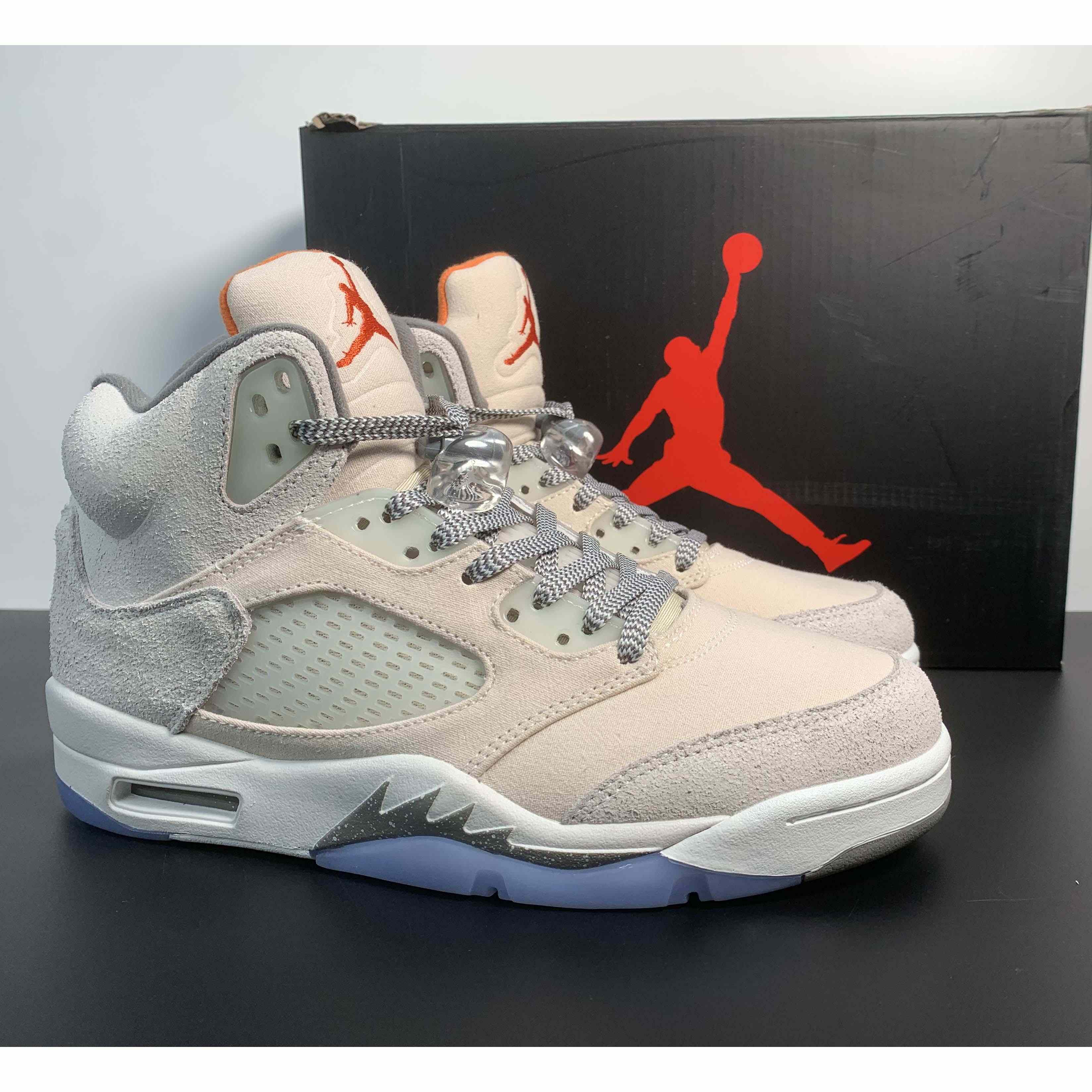 Air Jordan 5 SE Craft "Light Orewood Brown" Sneakers        FD9222-180  - EUR FASHION