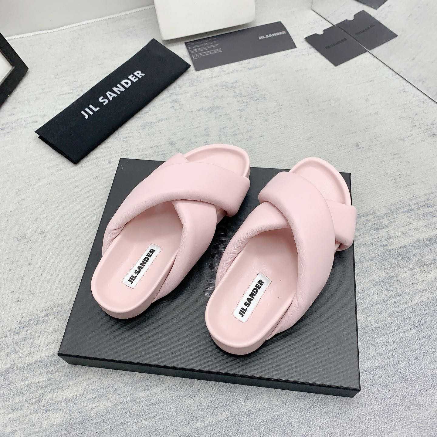 JIl Sander Padded Slides - EUR FASHION