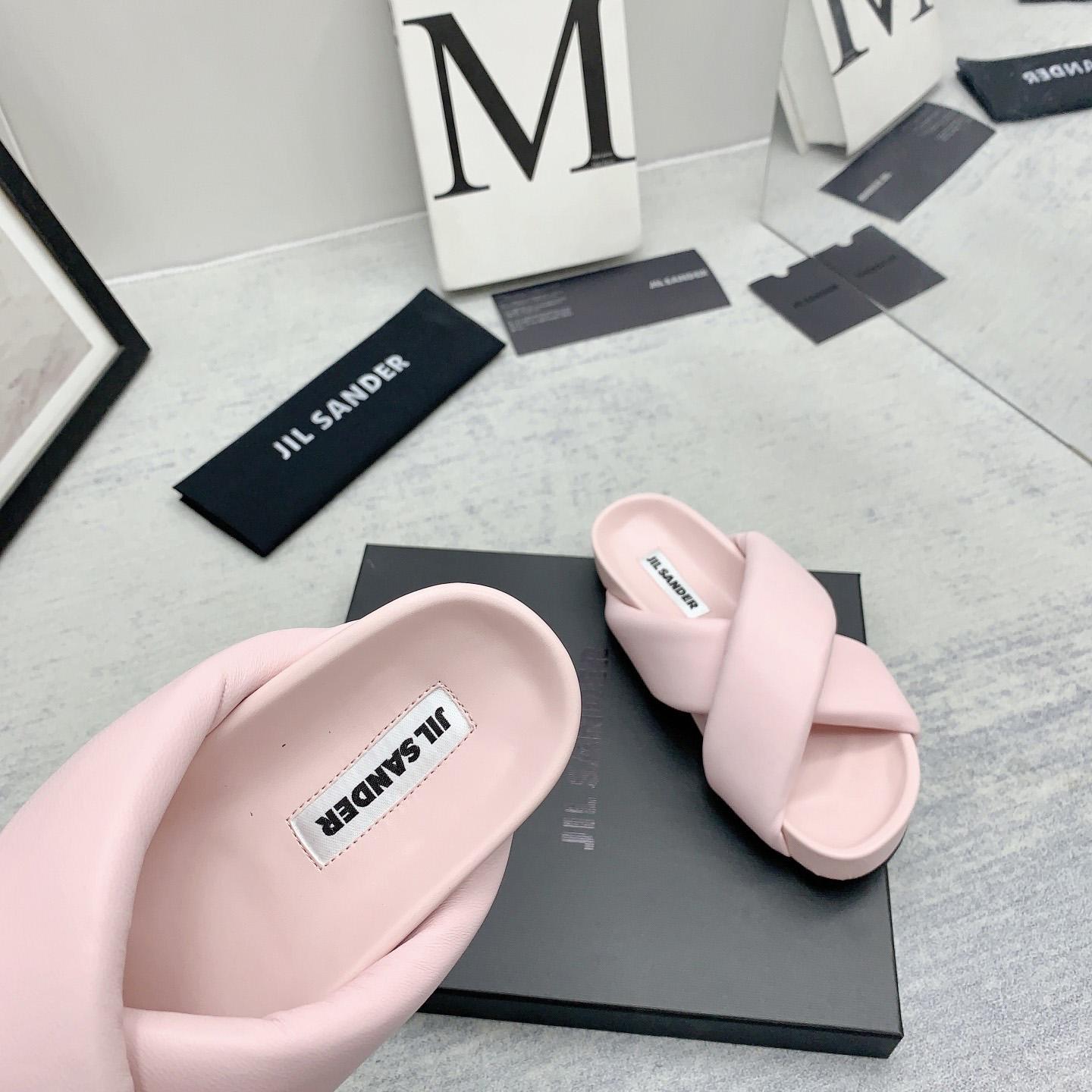 JIl Sander Padded Slides - EUR FASHION