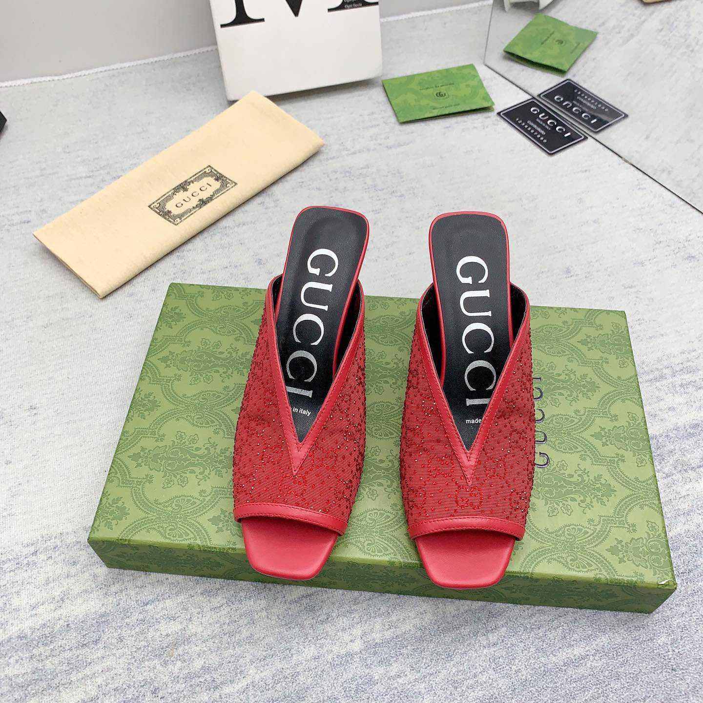 Gucci Women's GG Slide Sandal - EUR FASHION