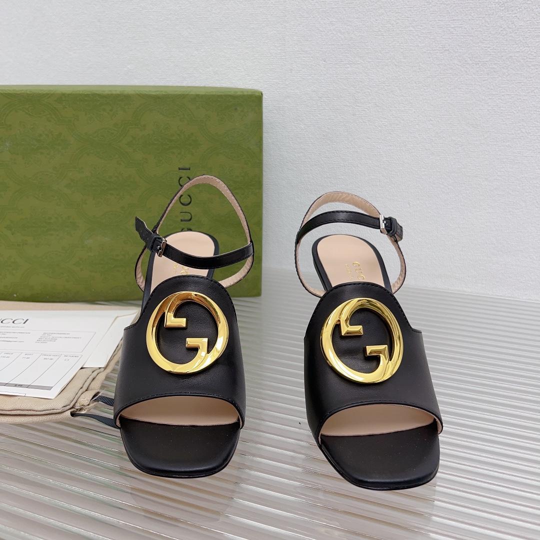 Gucci Blondie Heeled Sandal - EUR FASHION