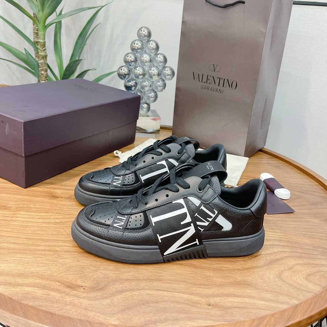 Valenti Low-top Calfskin VL7N Sneaker With Bands - EUR FASHION