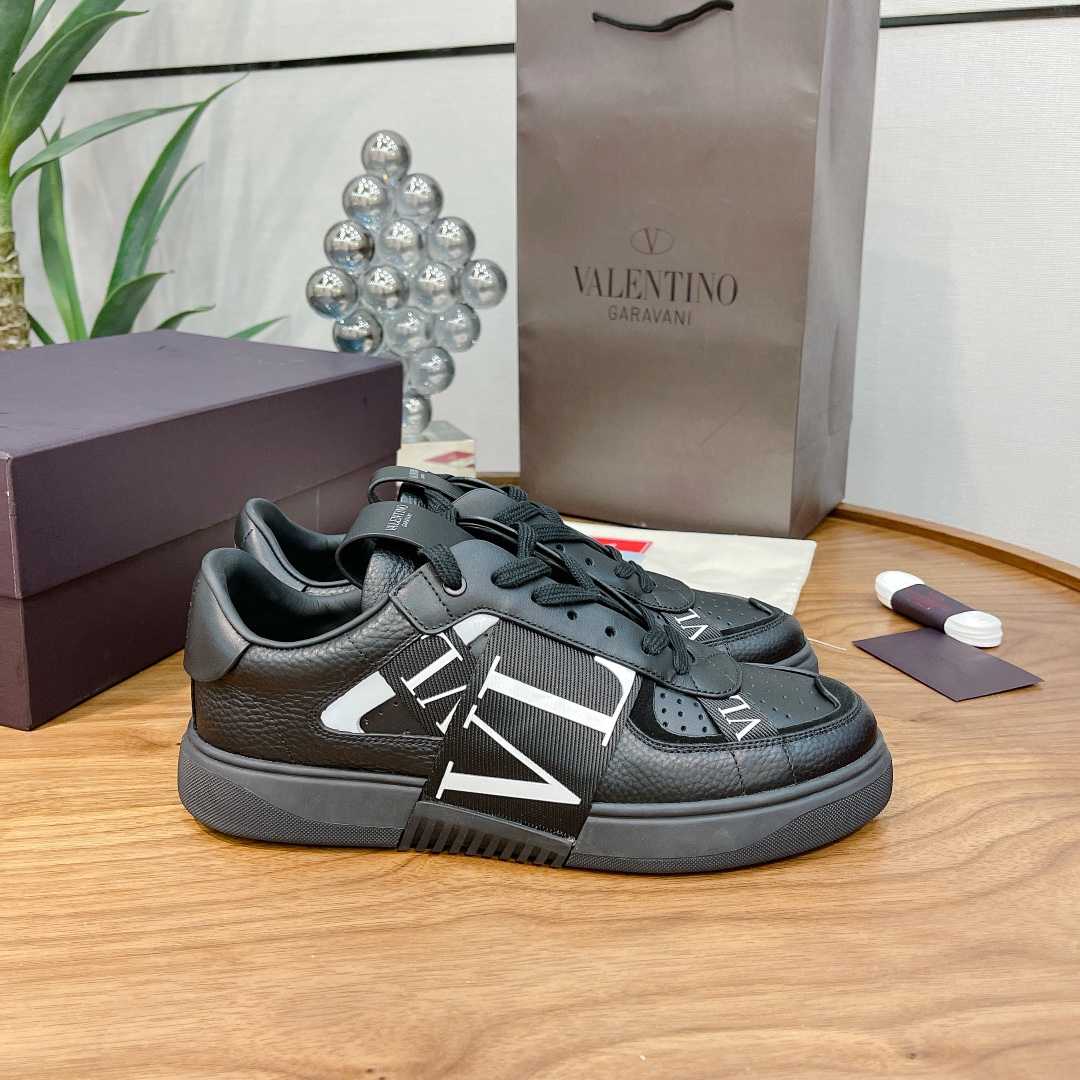 Valenti Low-top Calfskin VL7N Sneaker With Bands - EUR FASHION