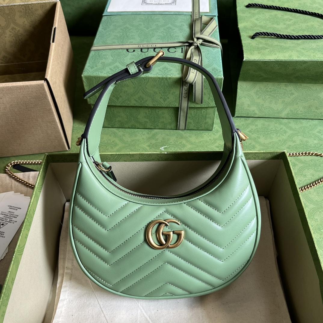 Gucci GG Marmont Matelassé Mini Bag(21.5-11-5cm) - EUR FASHION