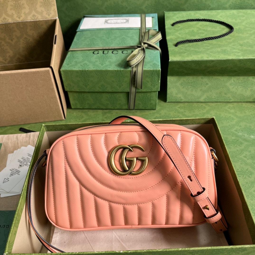 Gucci GG Marmont Shoulder Bag(24*13*7cm) - EUR FASHION