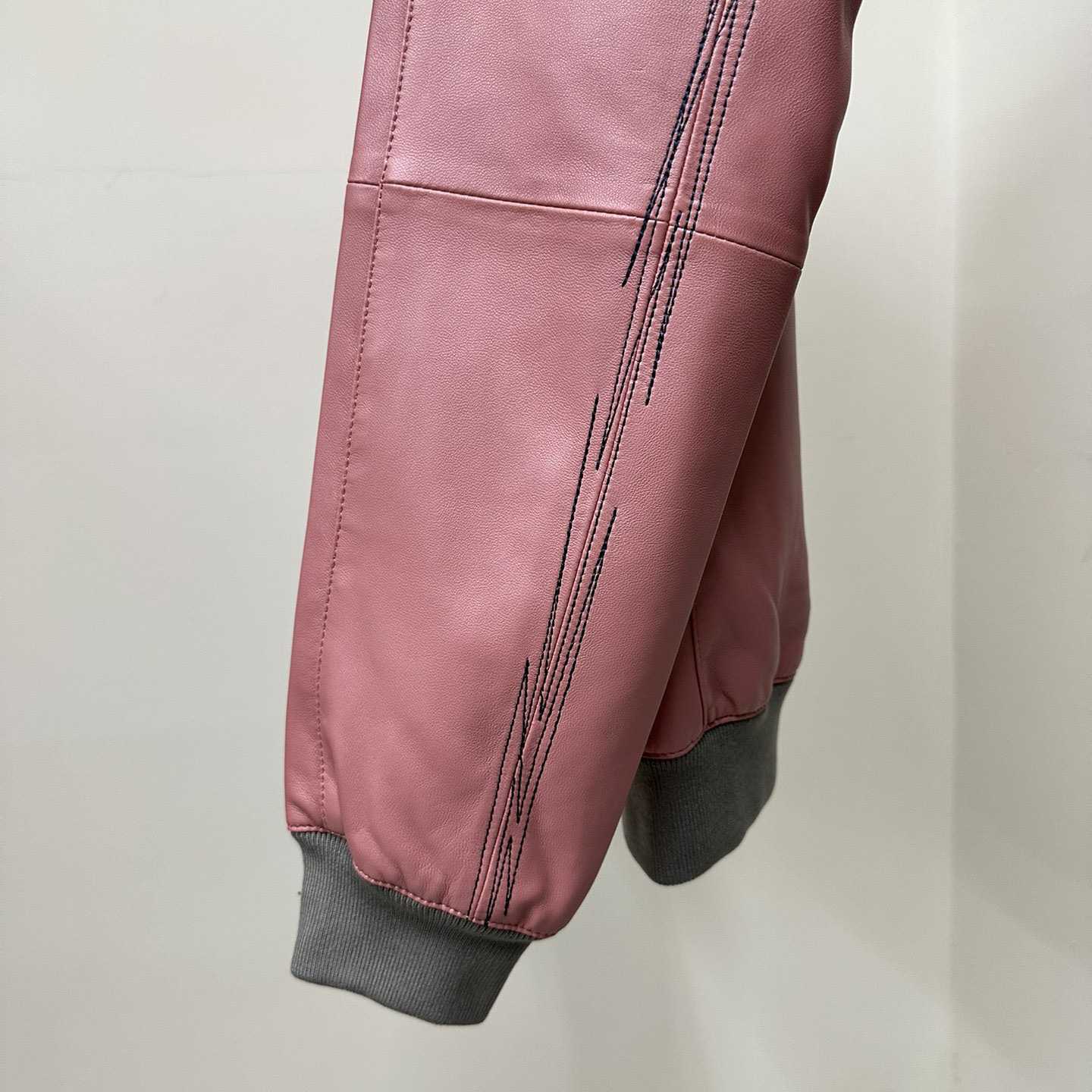 Hermes Jacket In Pink Calfskin - EUR FASHION