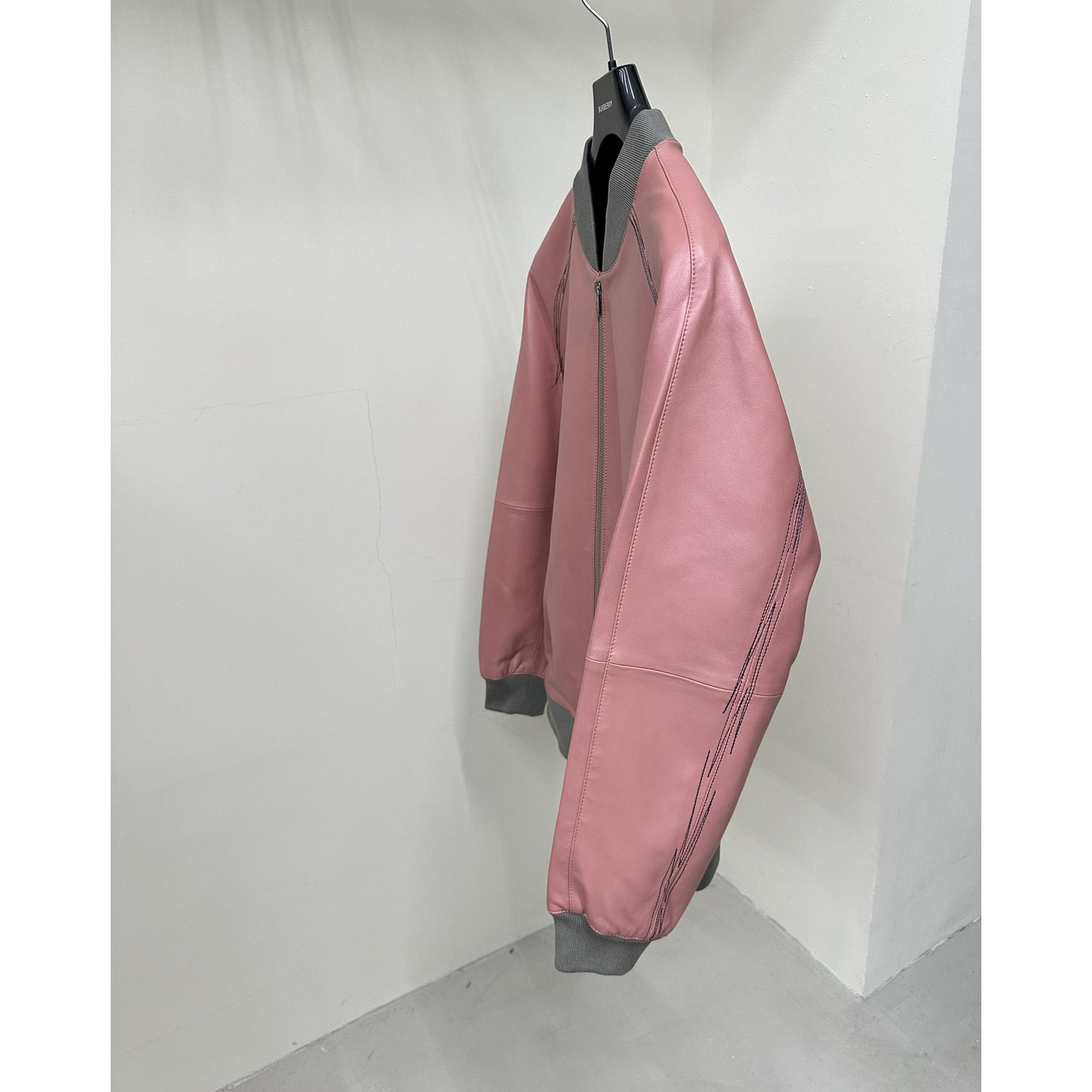 Hermes Jacket In Pink Calfskin - EUR FASHION