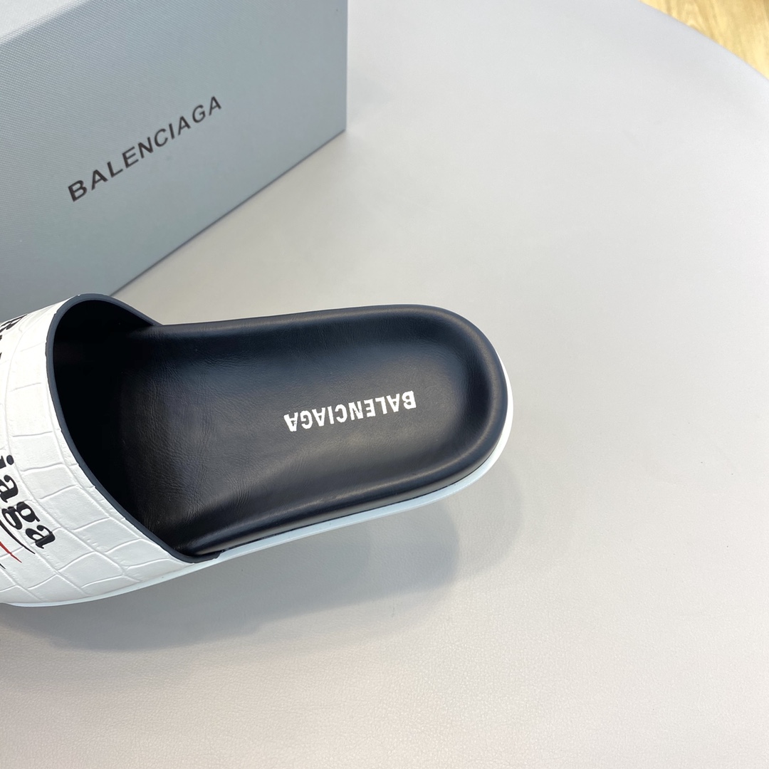 Balenciaga Pool Slide Sandal  - EUR FASHION