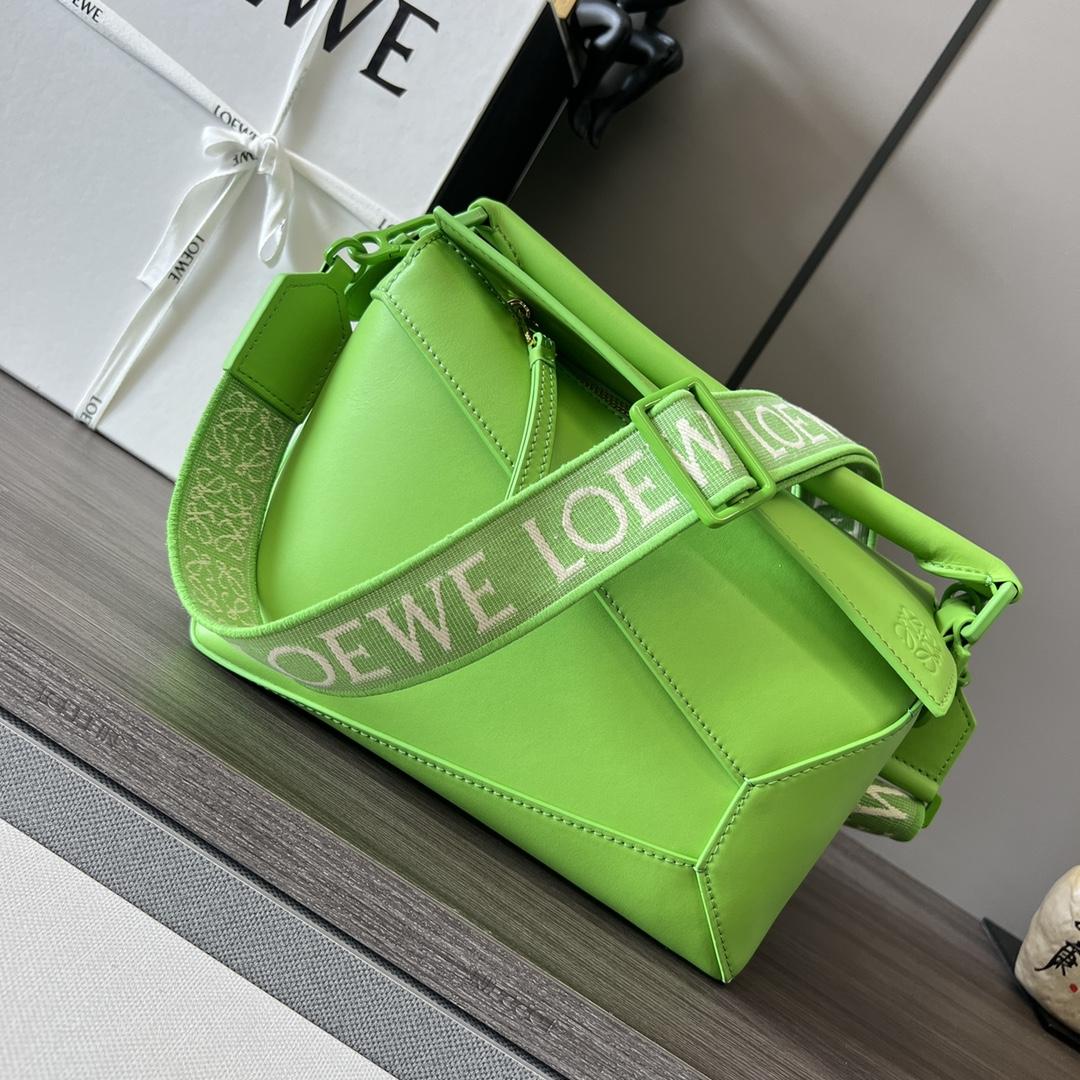 Loewe Small Puzzle Edge Bag In Satin Calfskin - EUR FASHION