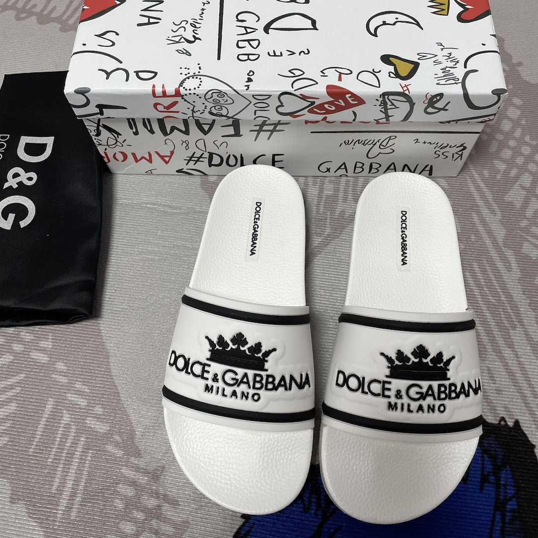 Dolce & Gabbana Logo Slides - EUR FASHION