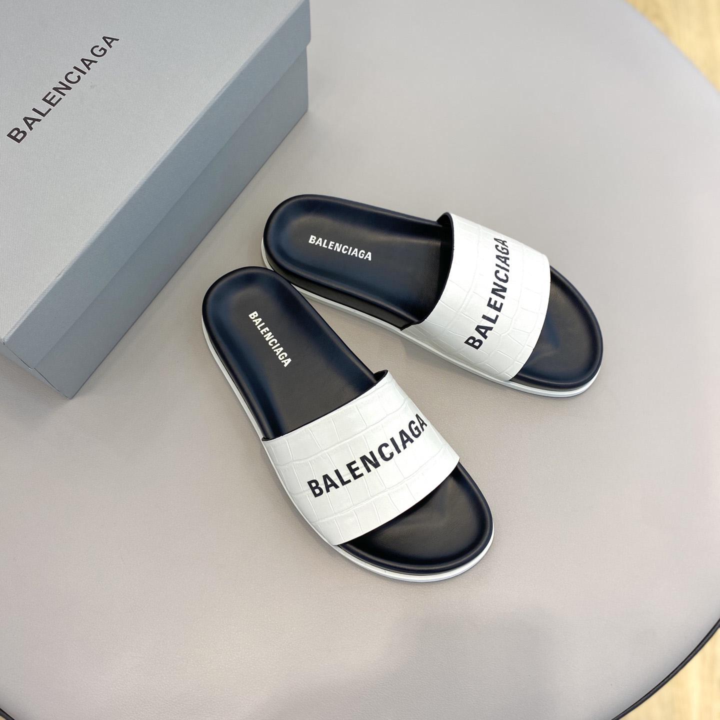 Balenciaga Pool Slide Sandal  - EUR FASHION