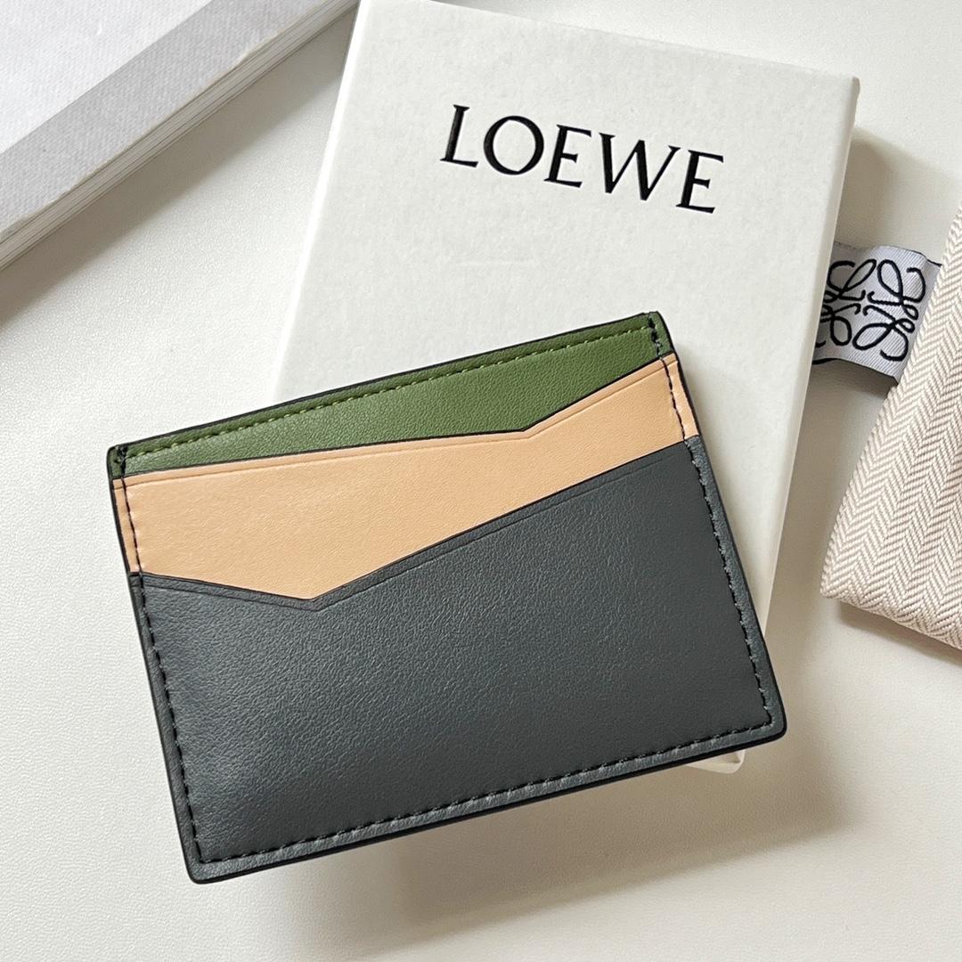 Loewe Puzzle Plain Cardholder (10x7.5cm) - EUR FASHION