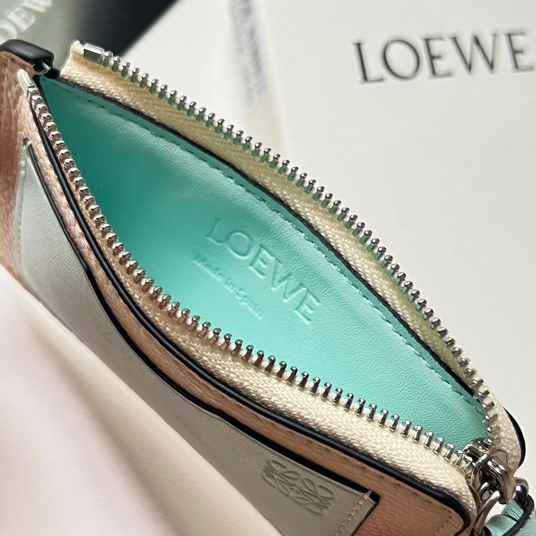 Loewe Coin Cardholder In Soft Grained Calfskin - EUR FASHION