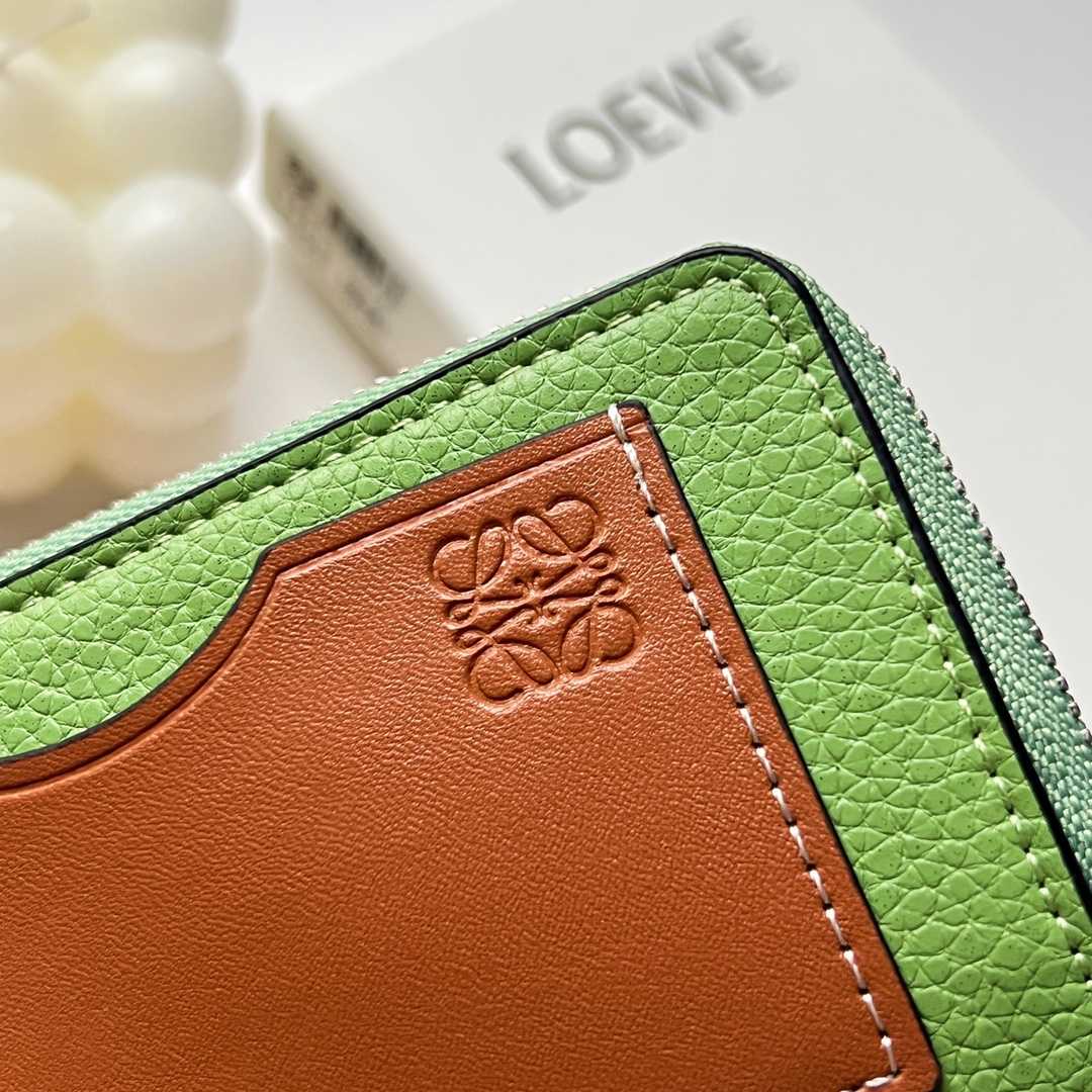 Loewe Coin Cardholder In Soft Grained Calfskin - EUR FASHION