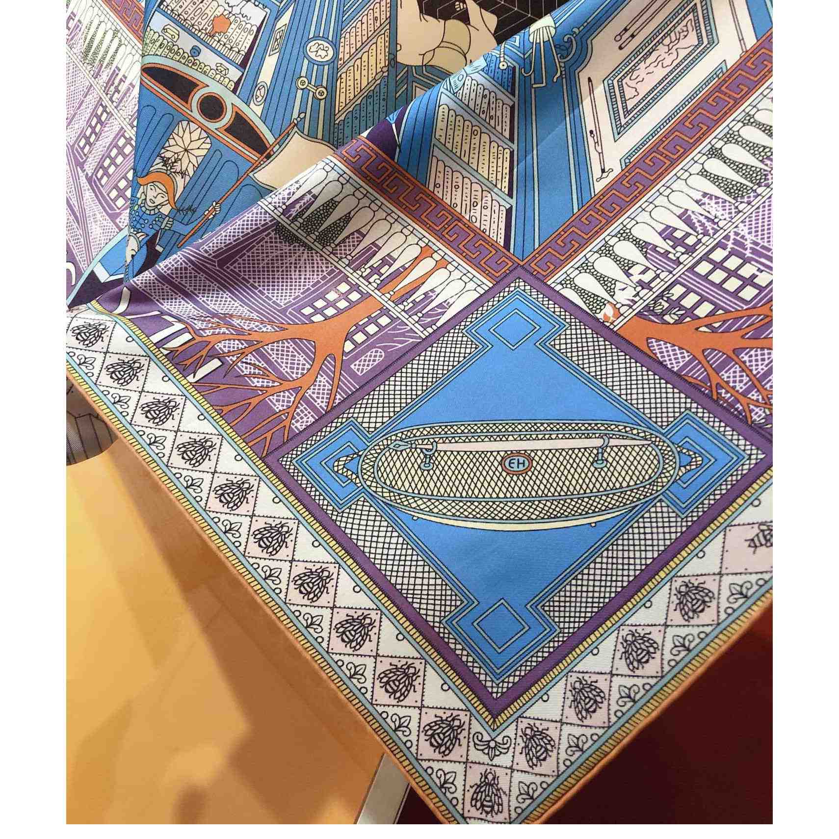 Hermes Objets De Curiosite Scarf 90 - EUR FASHION