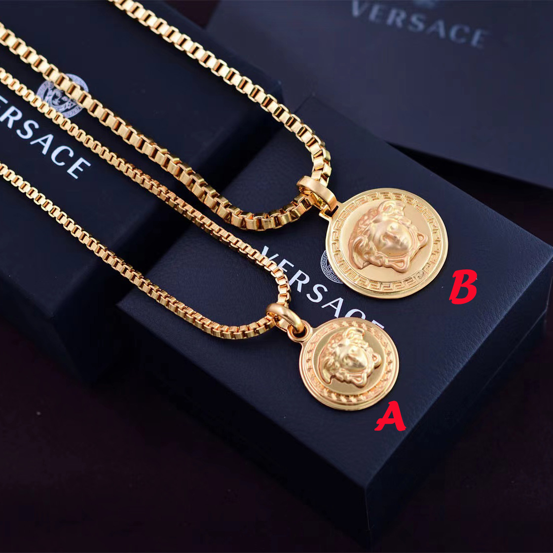 Versace Medusa Necklaces  - EUR FASHION